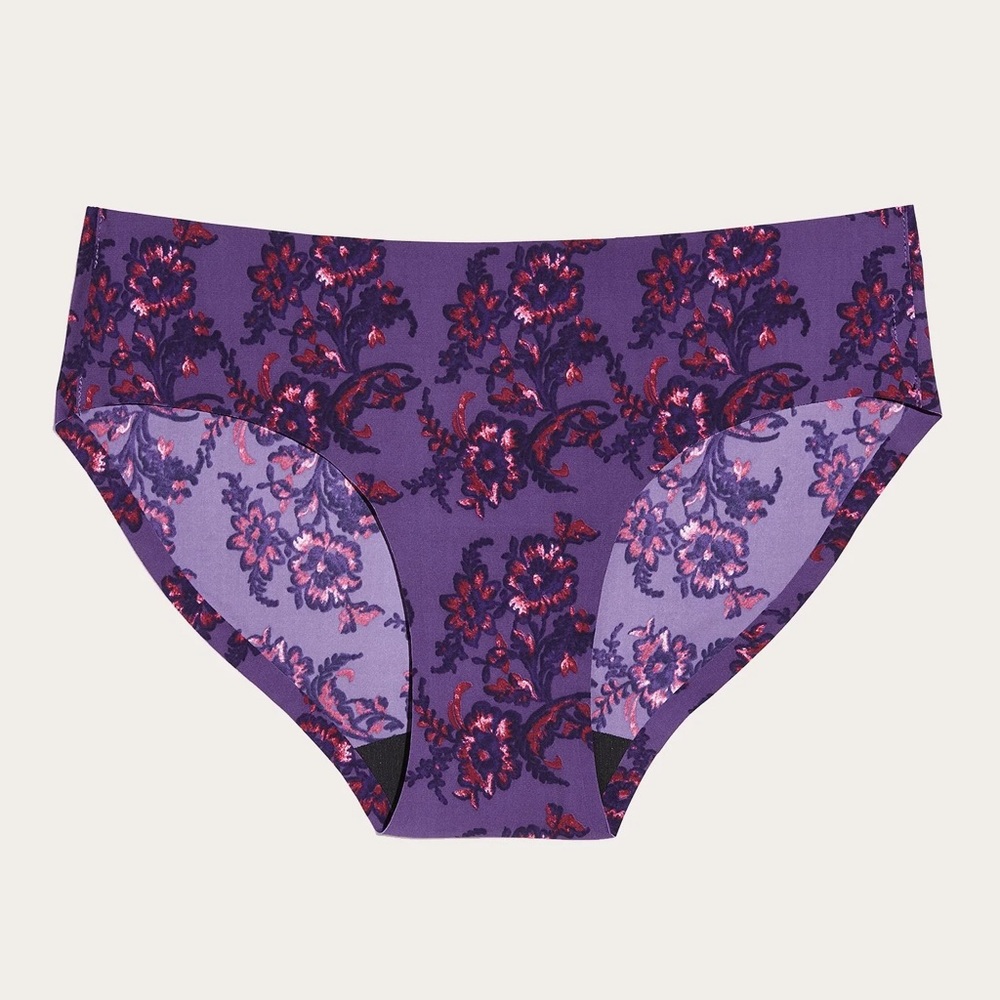 Two pairs of Anna Sui x Knix Autumn Evenings Essential Bikini brand new size med